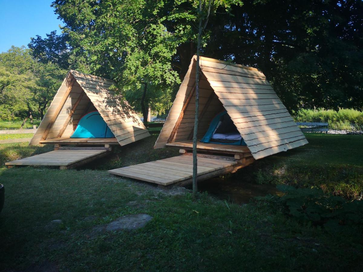 Kamp Na Otoku - Ljubno Ob Savinji Hotel ภายนอก รูปภาพ