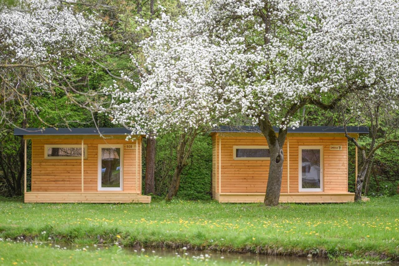 Kamp Na Otoku - Ljubno Ob Savinji Hotel ภายนอก รูปภาพ