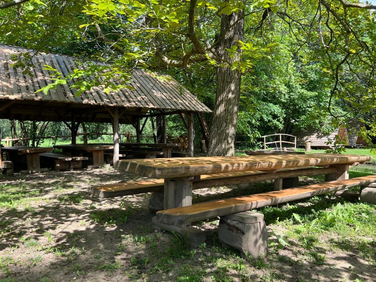 Kamp Na Otoku - Ljubno Ob Savinji Hotel ภายนอก รูปภาพ
